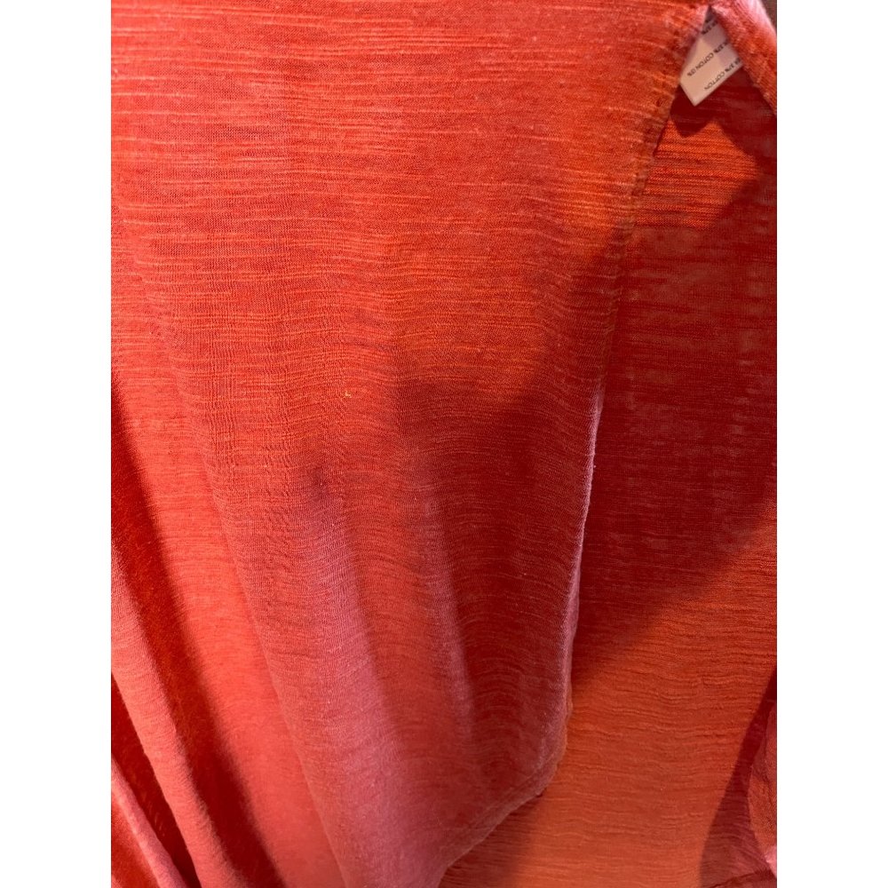 Free People Tunic Button Side Slit Melon Botton Shirt/Dress Size XS - Picture 3 of 8